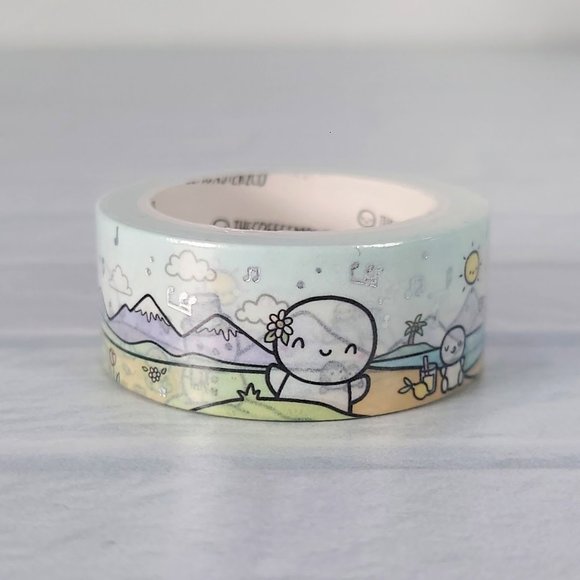 The Four Seasons 18mm Washi Tape | TheCoffeeMonsterzCo TCMC - Picture 2 of 3